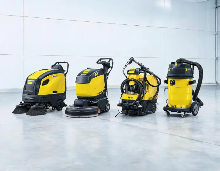 Kärcher commercial cleaning product lineup